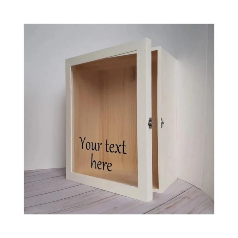 SHADOW BOX 11 x 14 x 6.5 PAINTEDpinkseagulldesign Pink Seagull Design