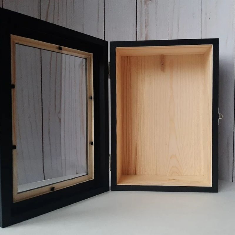 SHADOW BOX 5.5 x 8 x 3 PAINTED
