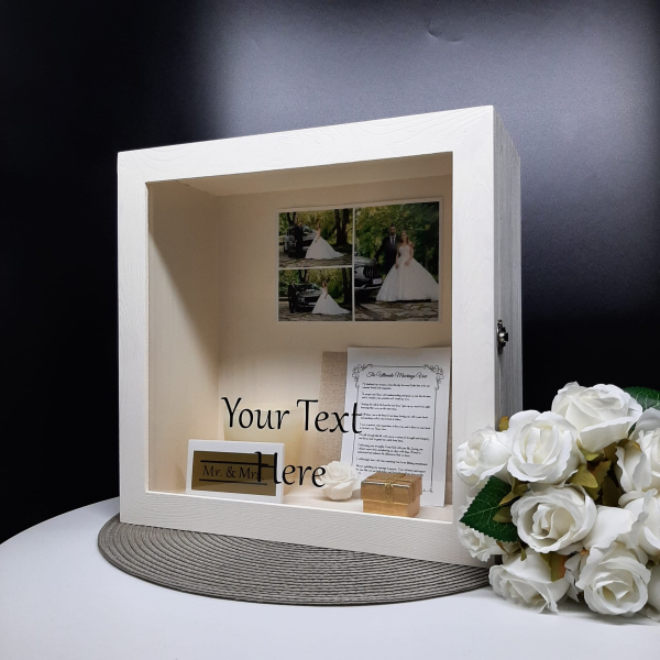 Perfect Valentine’s Day Gift – Deep Shadow Box by Pink Seagull Design